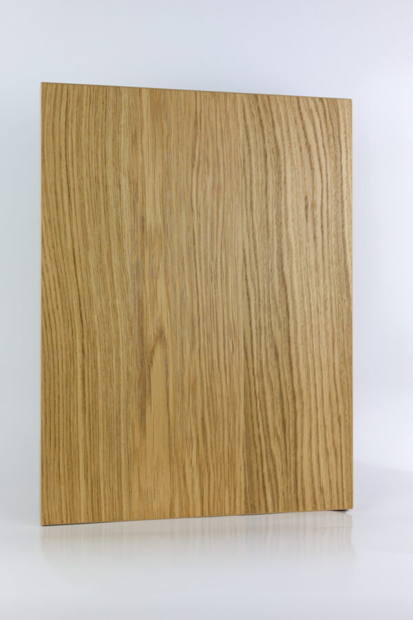 Natural oak cabinets