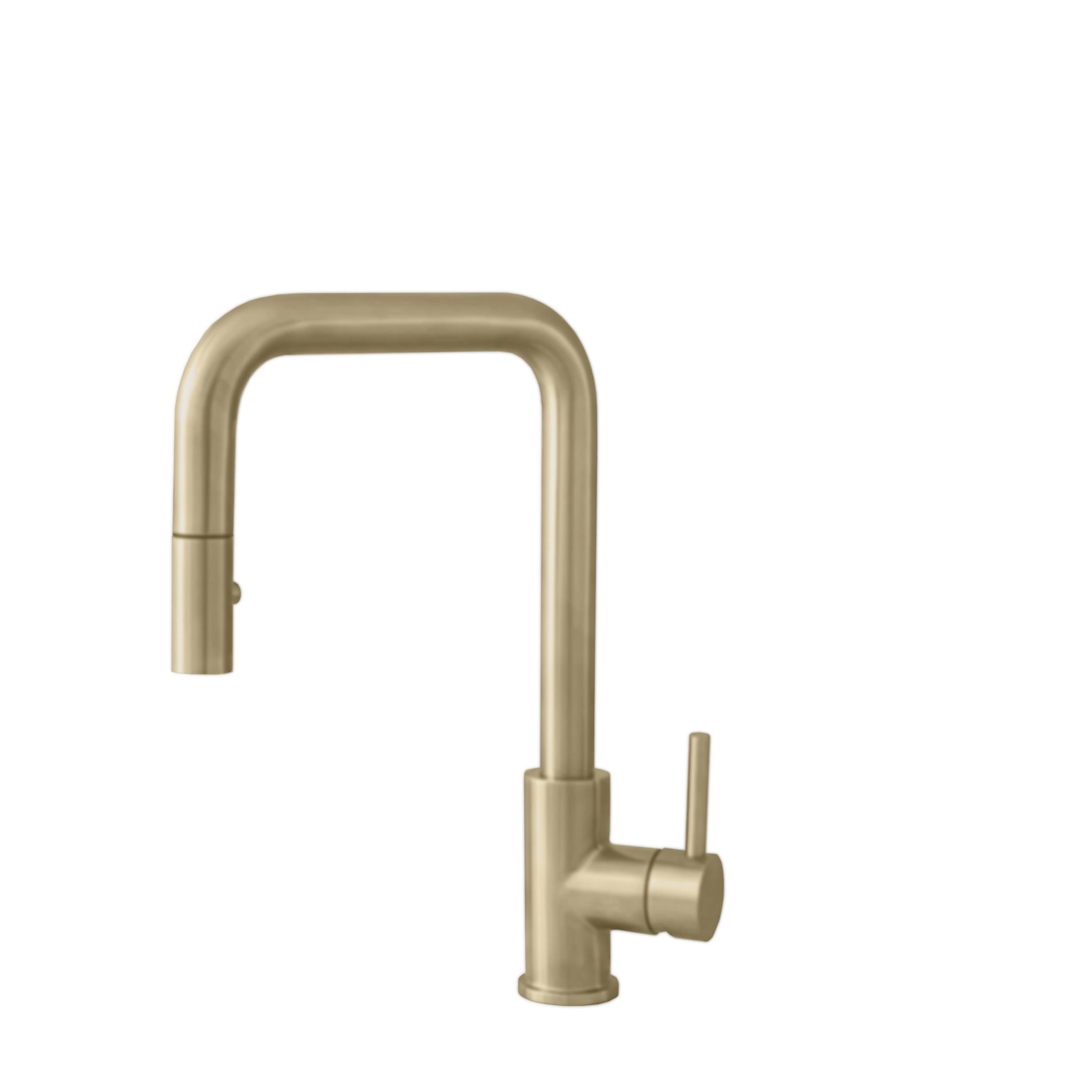 STYLISH Kitchen Sink Faucet Dual Mode Stainless Steel Brushed Gold Finish