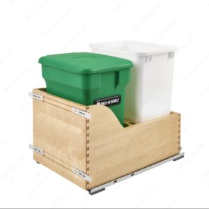Recycling Center with Compost Bin